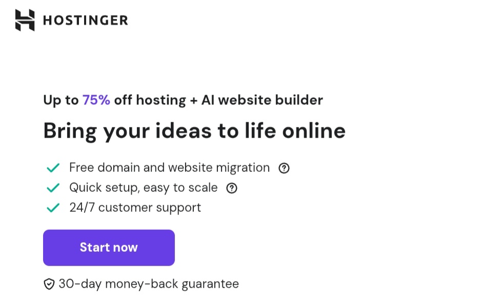 Hostinger Web Hosting: Fast, More Secure And Affordable 2025 2 Hostinger Web Hosting