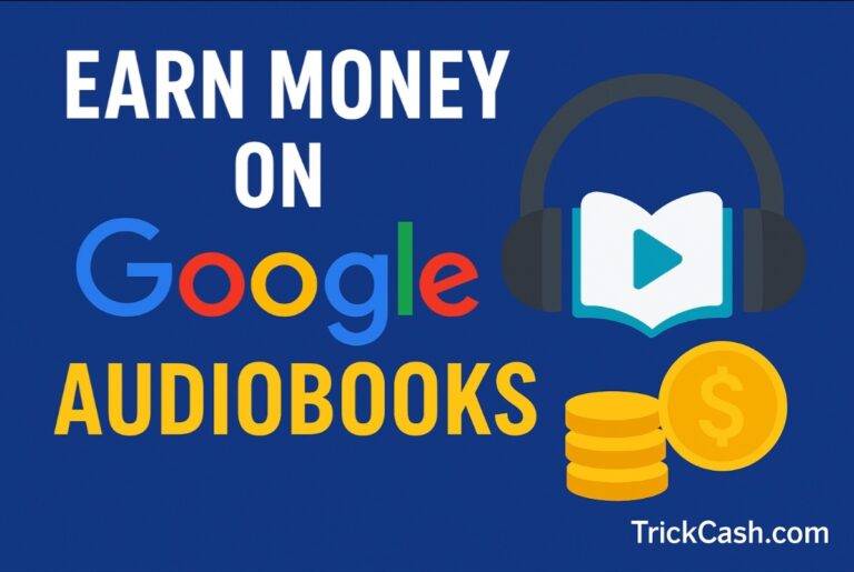 Earn Money on Google Audiobooks