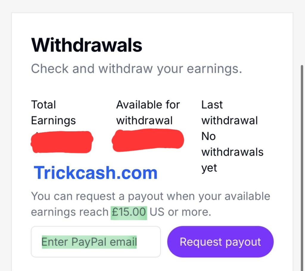 Clickasnap earnings payment proof
