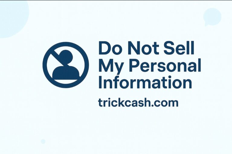 Do Not Sell My Personal Information trickcsh
